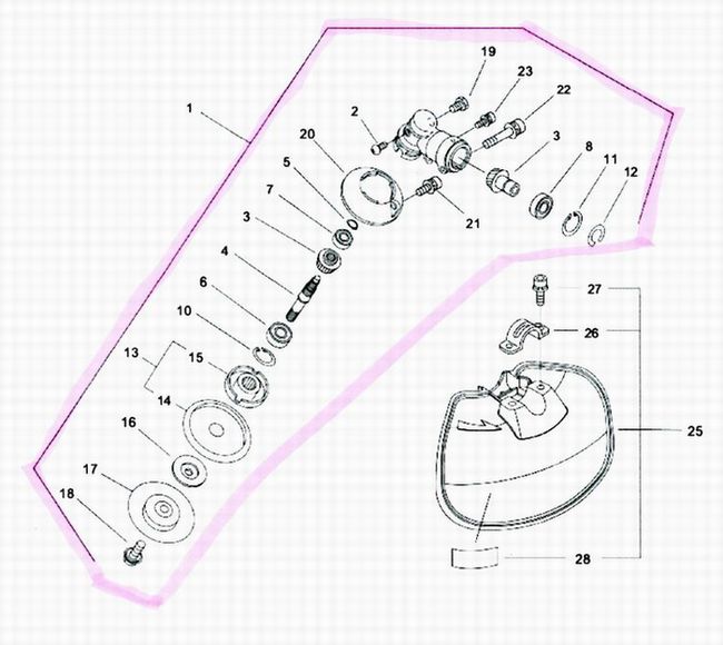 共立 ギヤケースASSY 刈払機 SRE2625G 用 部品番号 P021-043383 - 農機具・トラクター・耕うん機 の販売・レンタル（千葉県市原市）｜伊藤産機.com